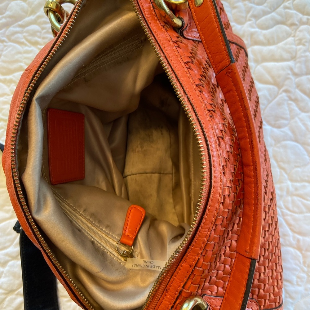 Coach Outlet Leather Bag - Picture 8 of 10